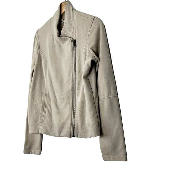 Helmut Lang Double Zip Jersey Knit Moto Jacket - Picture 6 of 15